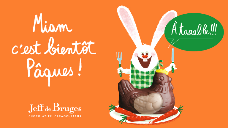 Logo de la boutique JEFF DE BRUGES – COLLECTION DE PÂQUES