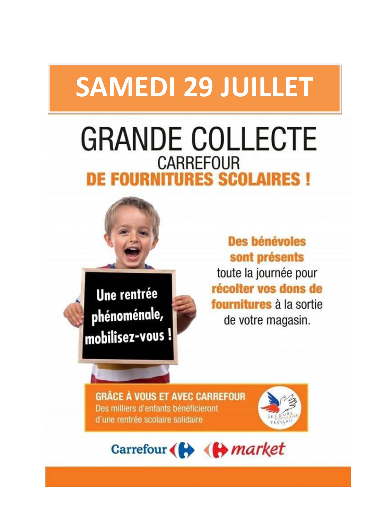 Logo de la boutique Grande collecte de fournitures scolaires 📚