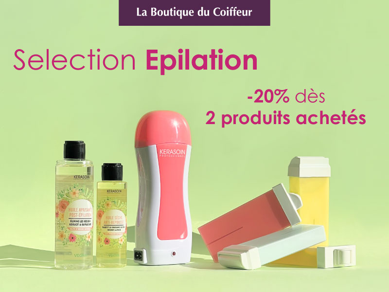 Sélection Epilation : -20% dès 2 produits achetés