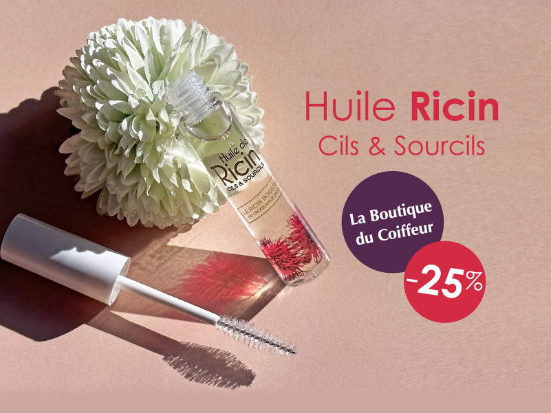OFFRE DU MOIS : HUILE DE RICIN CILS ET SOURCILS SOTEIX