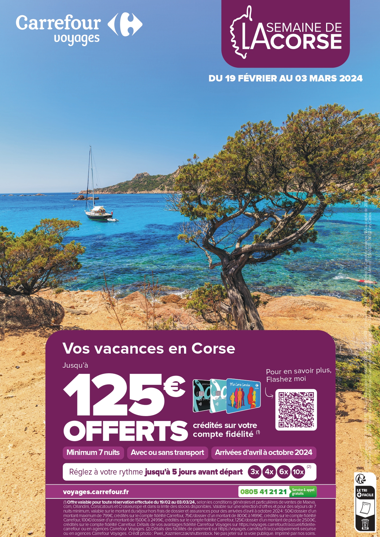 CARREFOR VOYAGES : CORSE