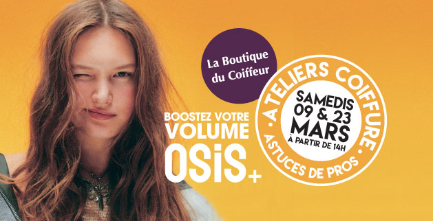 Logo de la boutique ATELIERS COIFFURE VOLUME : SCHWARZKOPF OSIS+