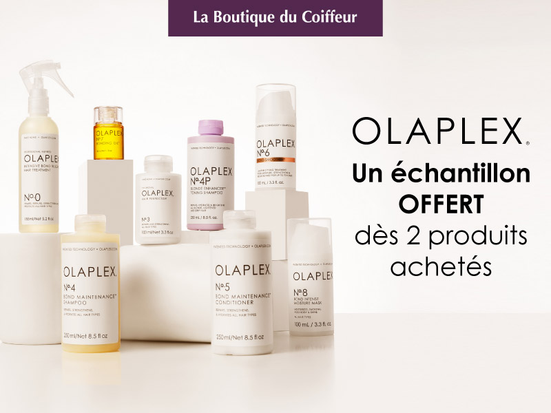 OLAPLEX : Un travel size OFFERT dès 2 produits achetés