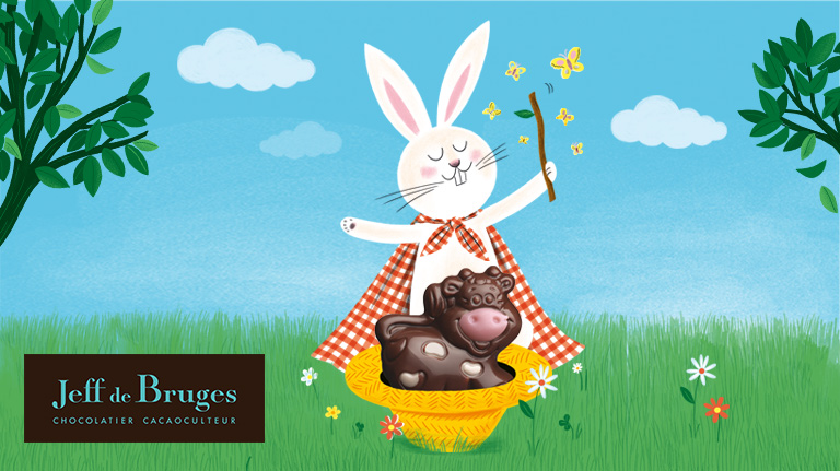 Logo de la boutique Collection Pâques chez Jeff de Bruges 🐣