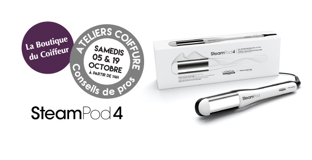 Logo de la boutique Atelier Coiffure : Steampod 4