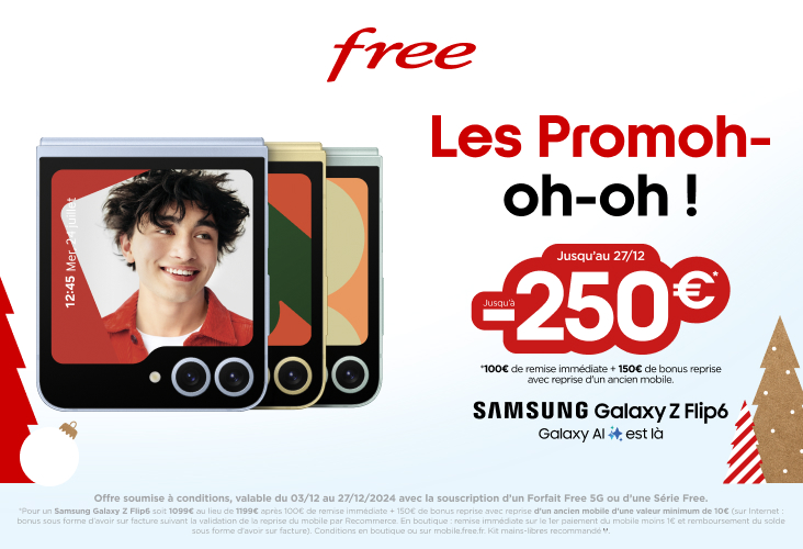 Les promoh-oh-oh ! Free